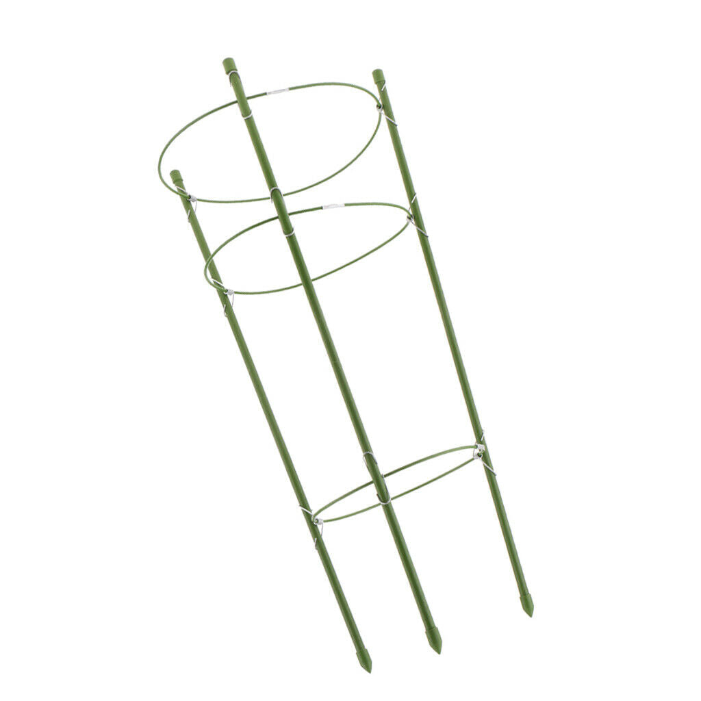 Plant Support Rings Garden Trellis Climbing Plants Flowers Grow Cage 60cm