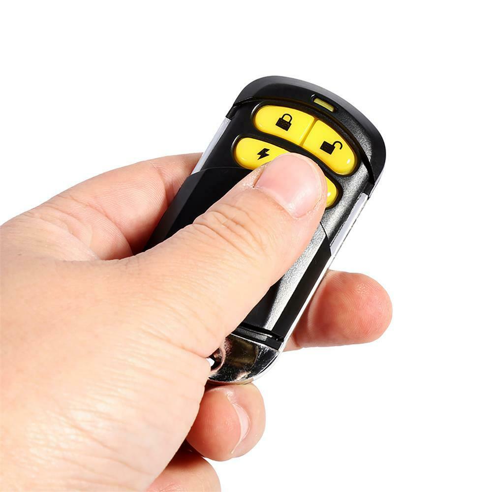 12V Motorcycle Scooter Start Anti-Theft Security Alarm System 2 Remote Control