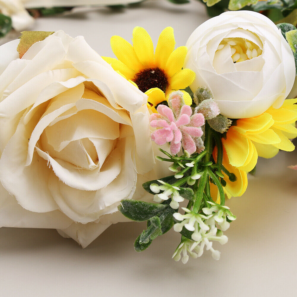 Decor Women Festival Flower Headbands Wedding Wreath Crown Hair Accessories