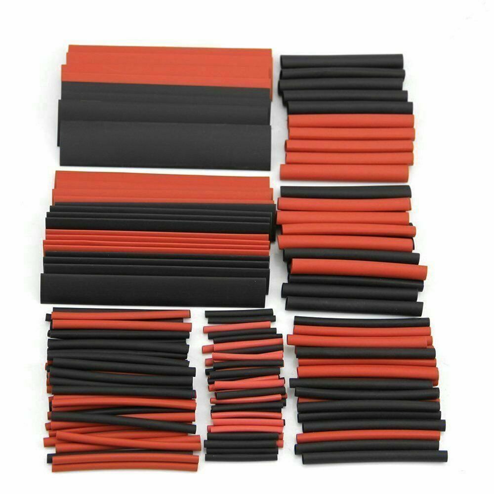 150pcs Heat Shrink Tubing Tube Sleeving Wrap Wire Cable 2:1 Polyolefin Kit