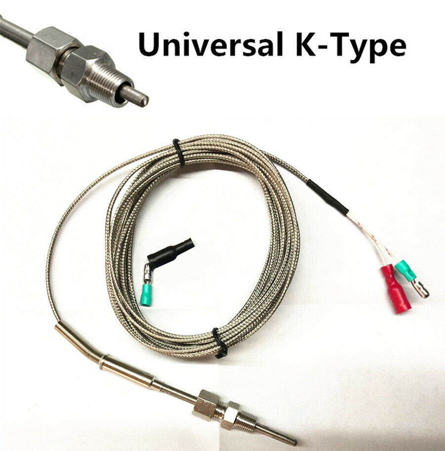 Stainless Steel K-Type EGT Thermocouple Temperature Sensor For Exhaust Gas Probe