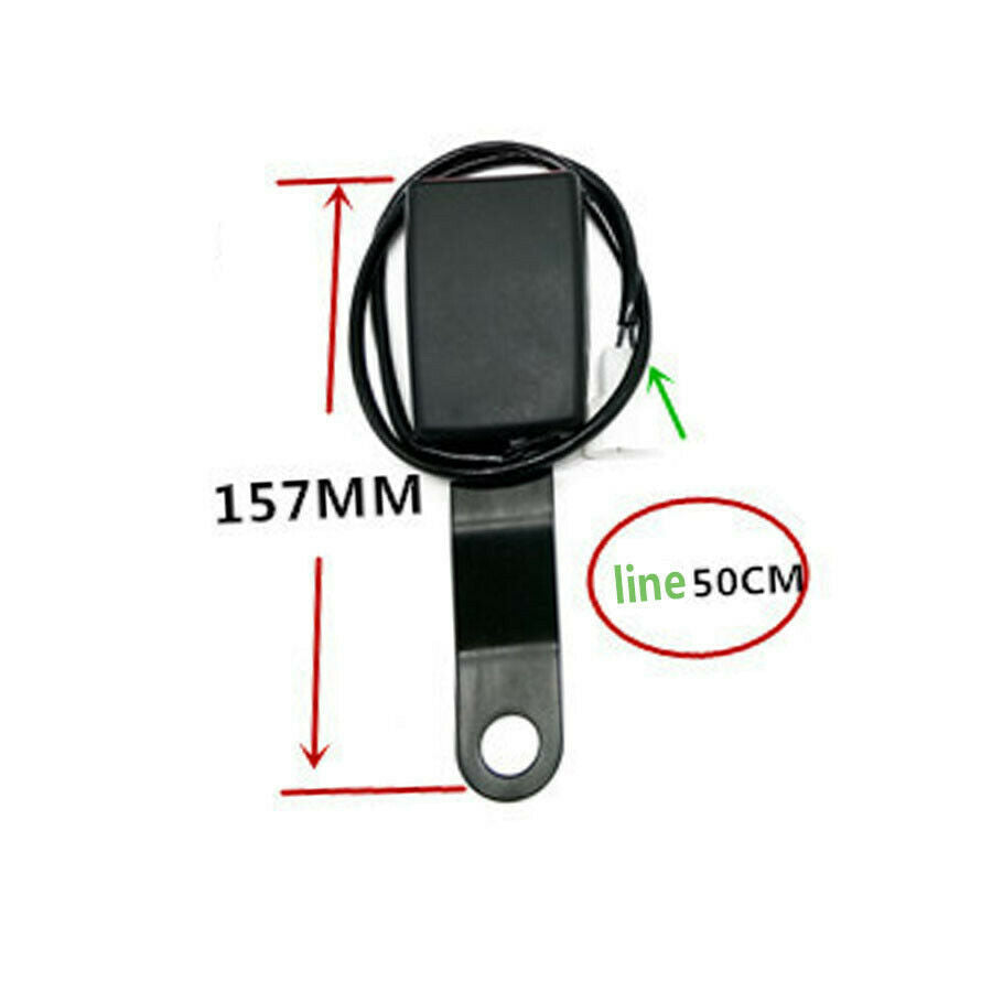 Grey 3 Point Retractable Iron Plate Style Car Seat Belt Lap with Warning Cable