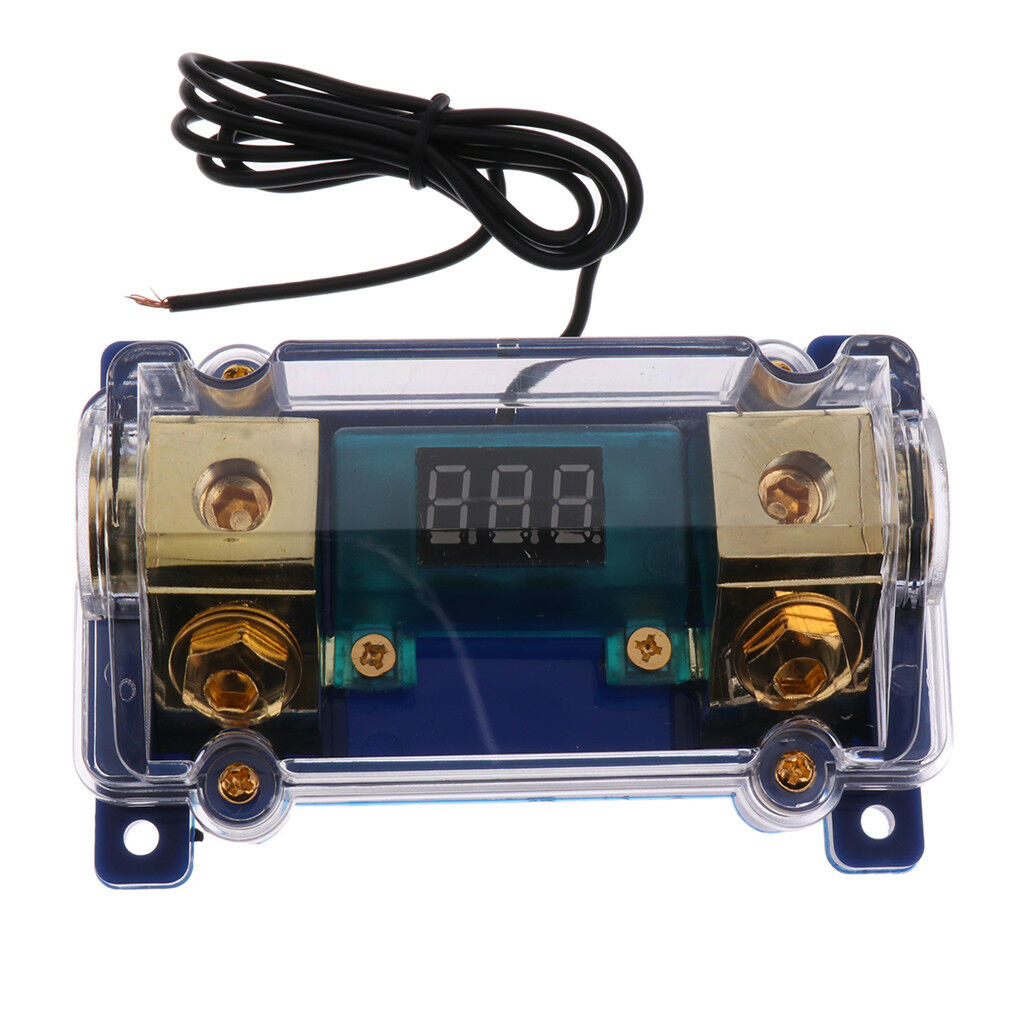 Easy Install Digital Platinum ANL Block 0/2/4 Gauge Fuse Holder SKFH125BG