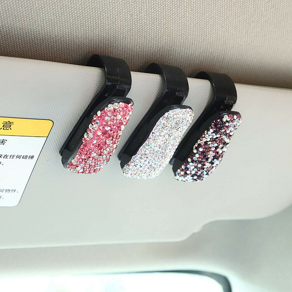 Universal Auto Car Sun Visor Glasses Clip Sunglasses Organizer Storage Holder