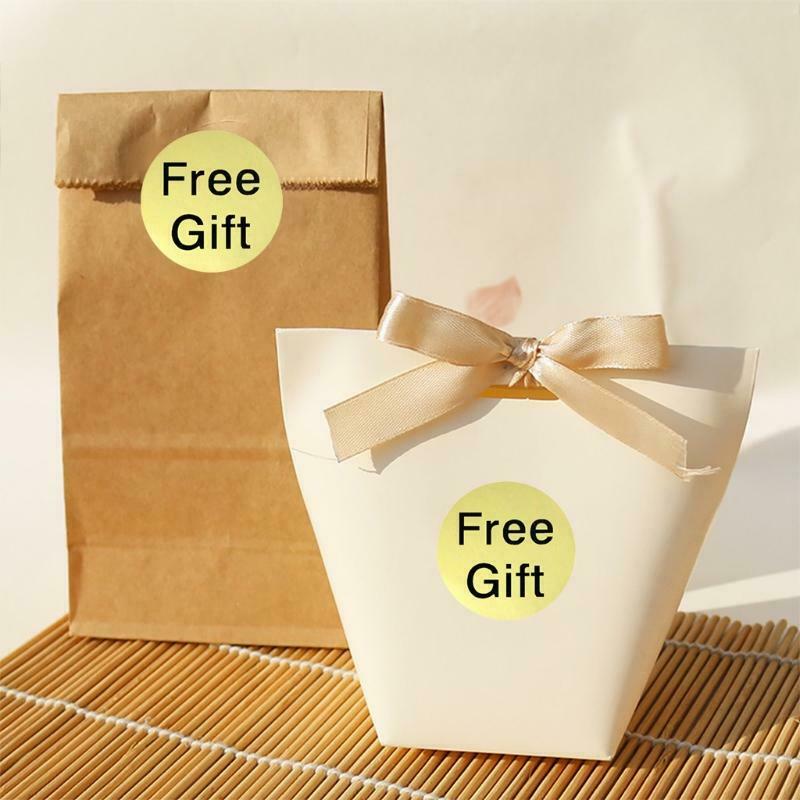 Free Gift Thank Customer Stickers Roll Party DIY Packaging Stationery Stickers