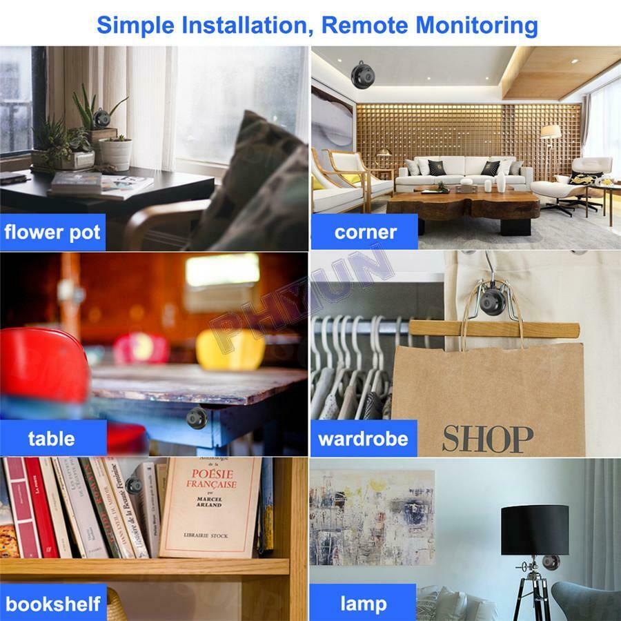 1080p Wireless Wifi Camera Indoor Outdoor HD Camera Home Security IR Anti-theft