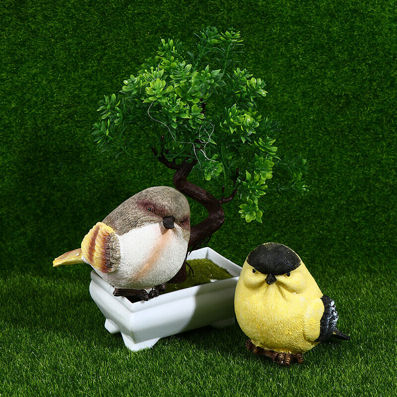 Magpie Birds Vividly Sparrow Garden Decoration Tree Home Outdoor Yard Orn.l8