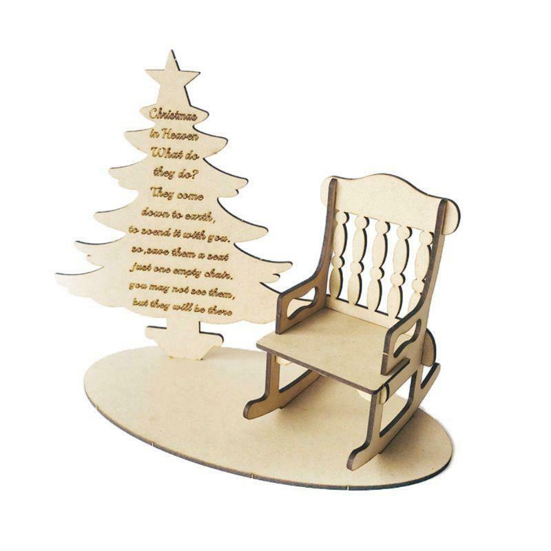Christmas In Heaven Remembrance Loved One Christmas Tree Craft Memorial Gift