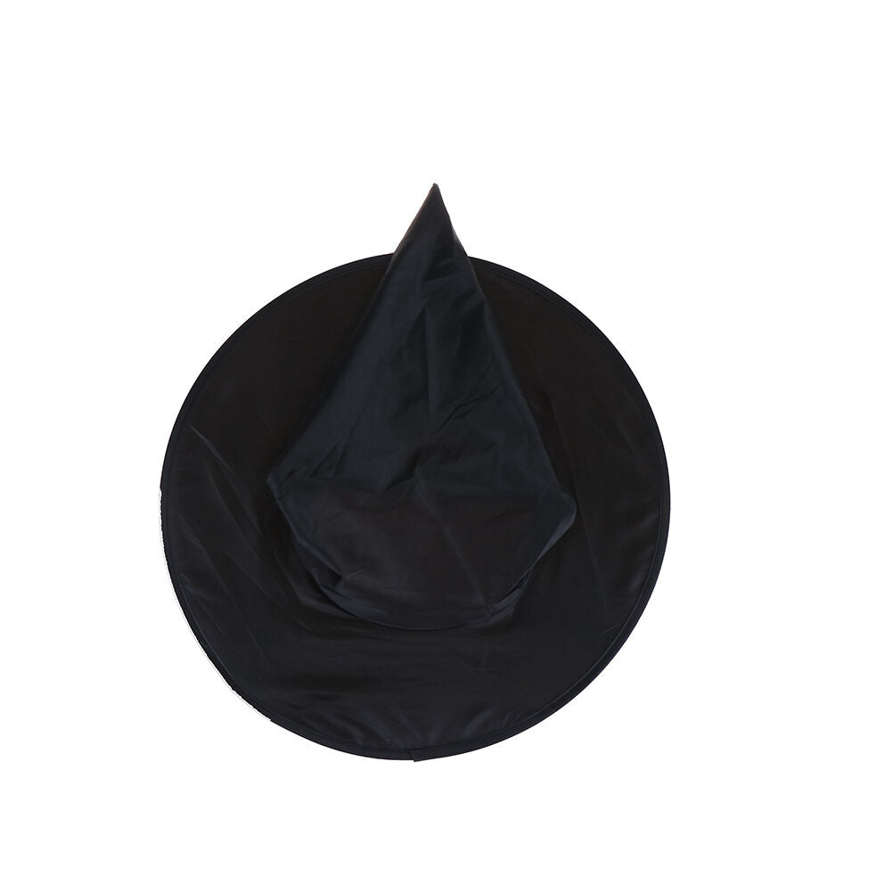 Halloween Witch Hat Women’s Black Witch Hat For Halloween Costume Accessor.l8