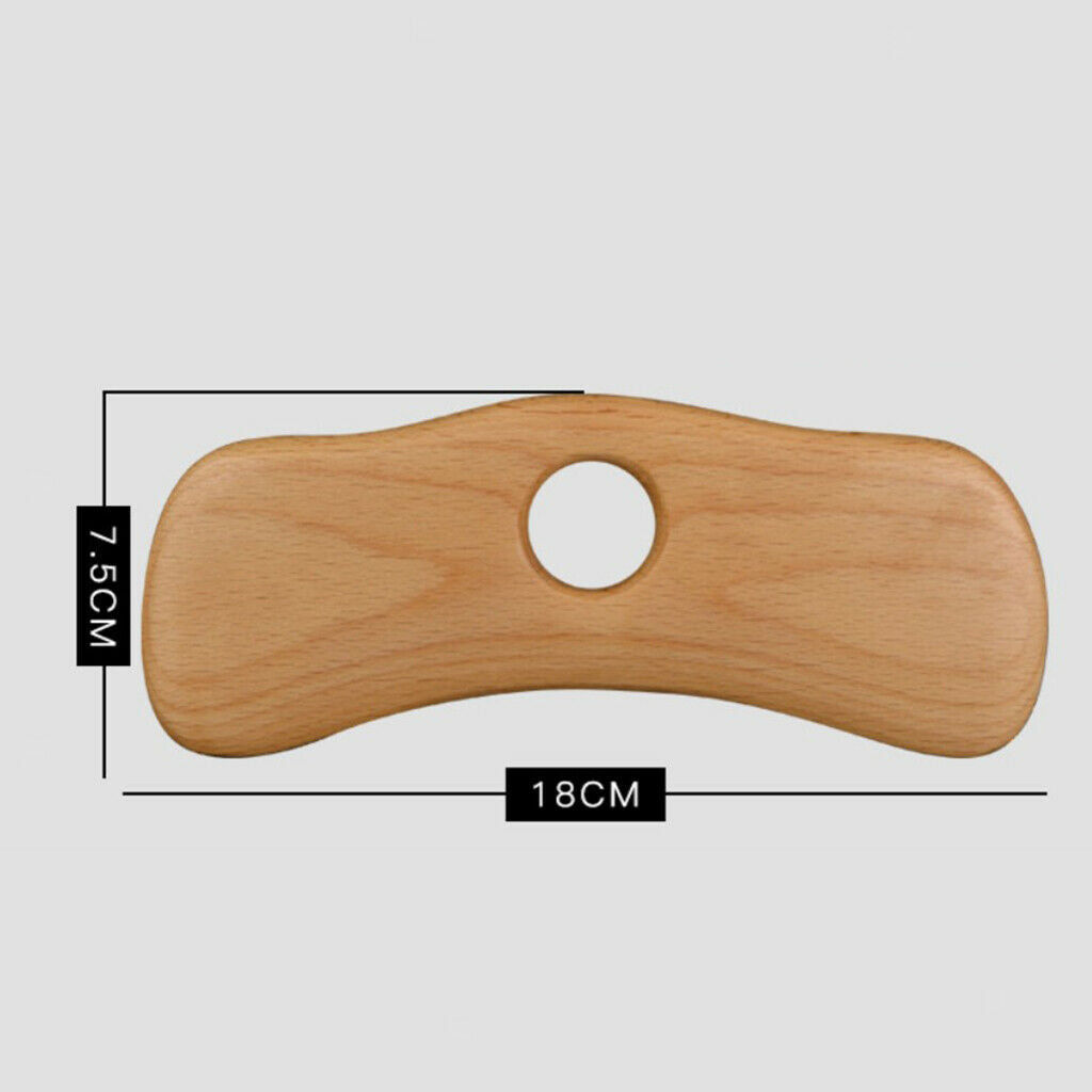 Wooden Massage Scraping Board Gua sha for Neck Shoulder for Back Legs Arms C