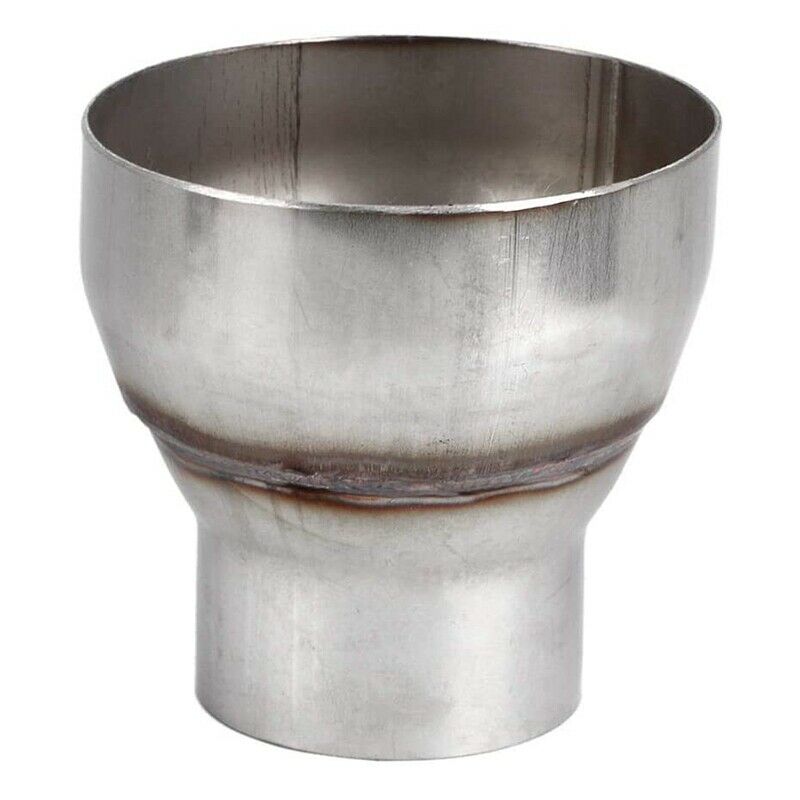 Exhaust Adapter Pipe,2.5-4 Inch Universal Stainless Steel Turbo Exhaust ReduX6D2