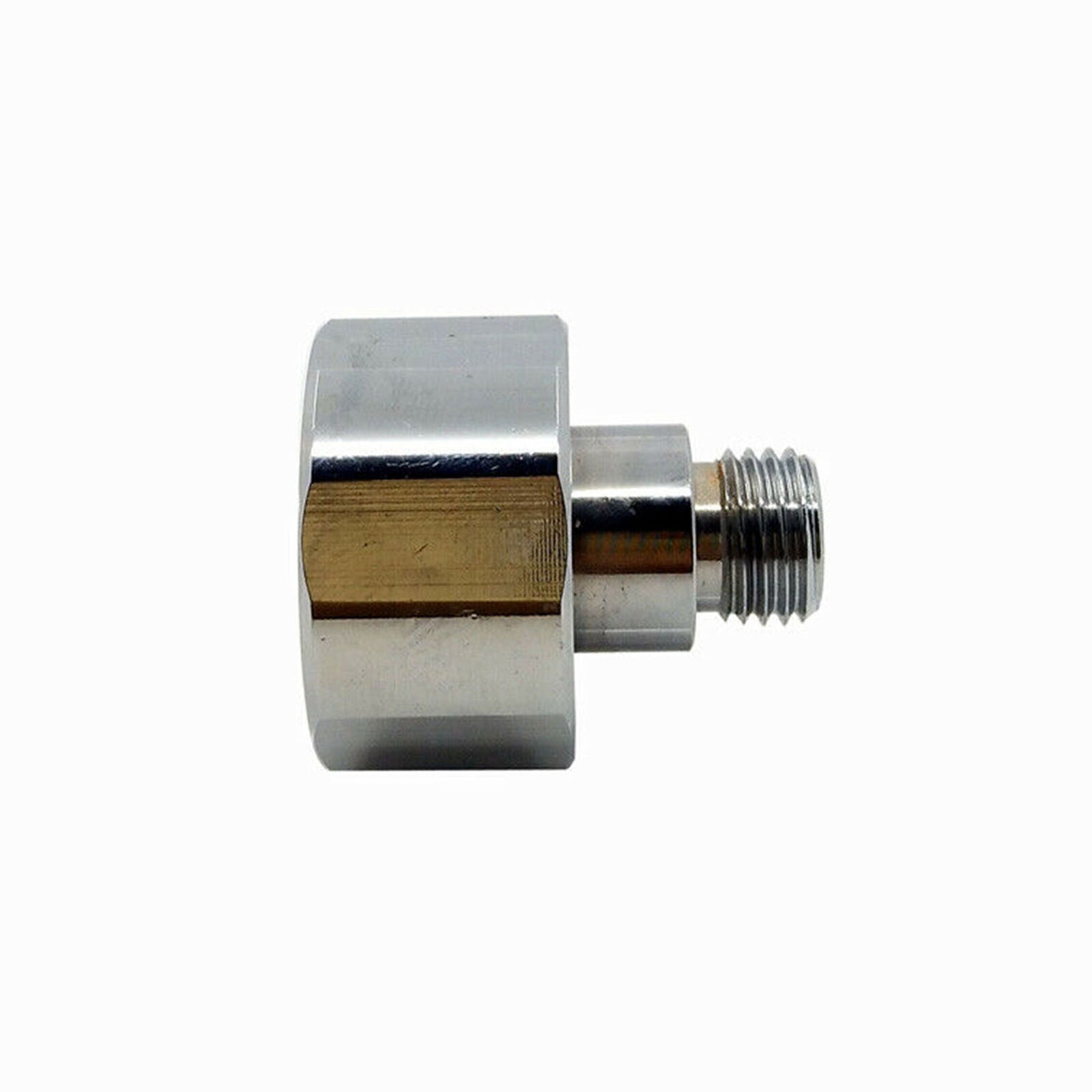 Scuba Diving Pony Bottle Pressure Gauge 1â€ Face 350 BAR/5000 PSI 7/16" Threads