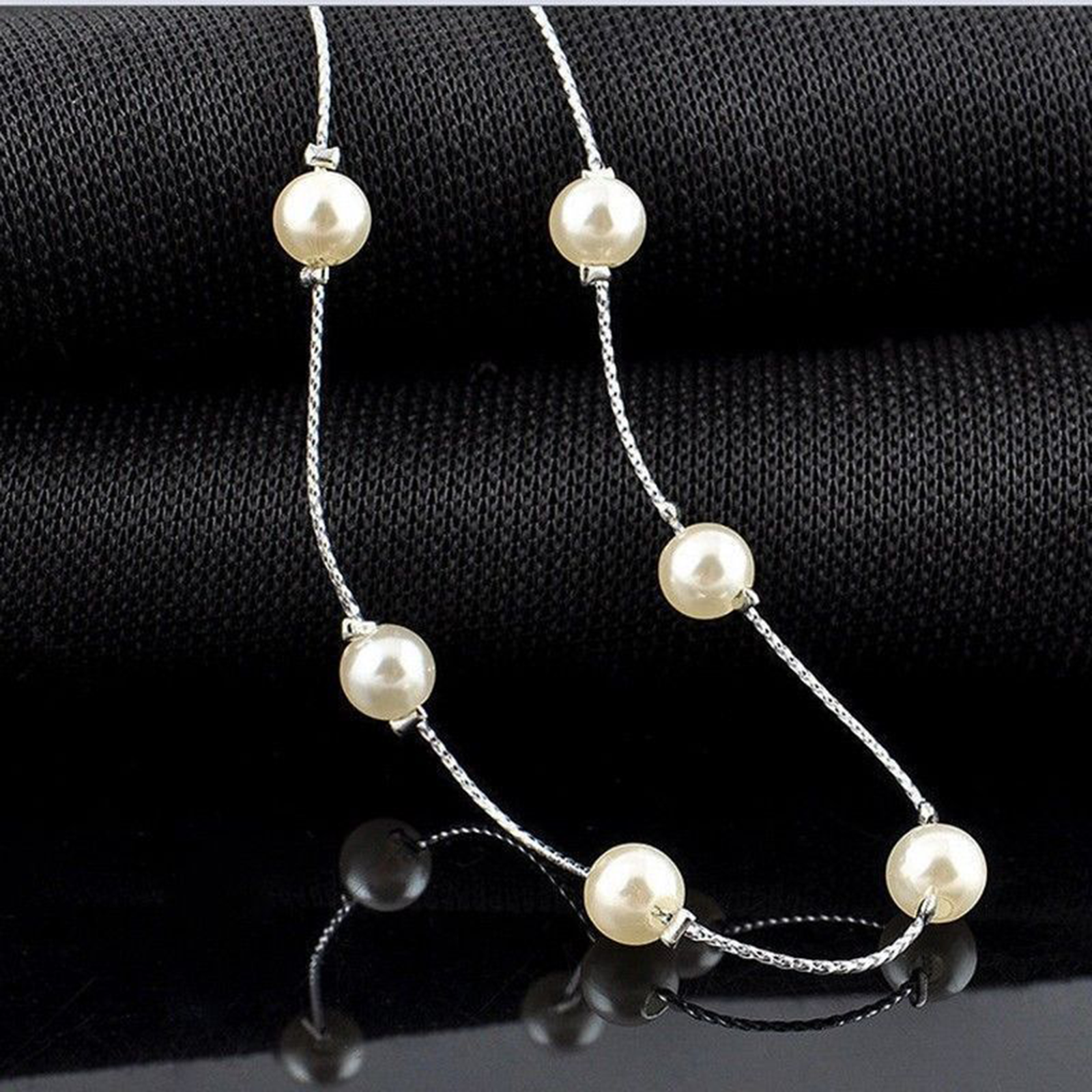 Women Jewelry Fashion Pendant Chain Crystal Choker Chunky bib Statement Necklace