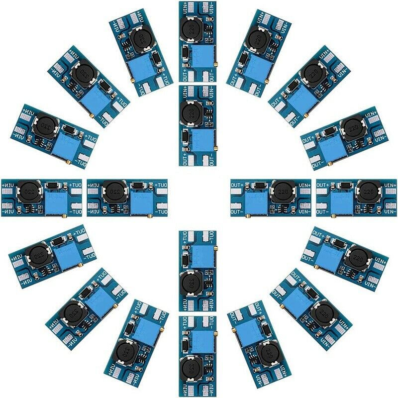 20 Piece Dc to Dc Step Up Converter MT3608 DC Voltage Regulator Step Up Dc BooD5