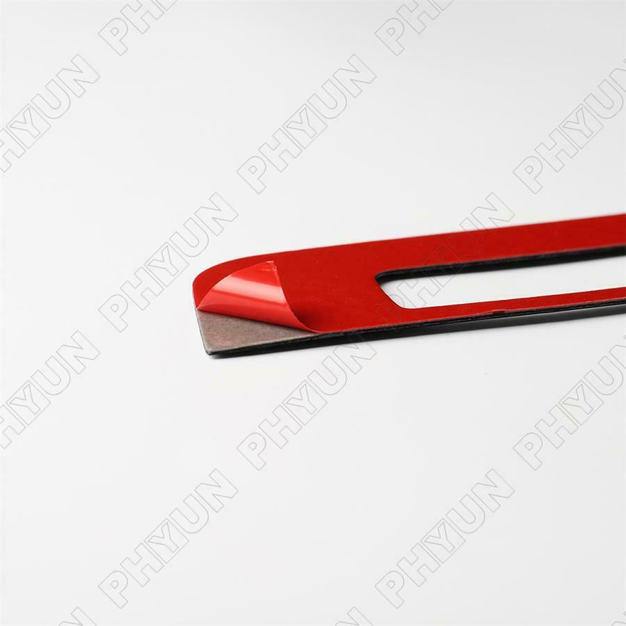 For Mercedes Benz GLA CLA Center Control CD Panel Decor Cover Trim Carbon Fiber