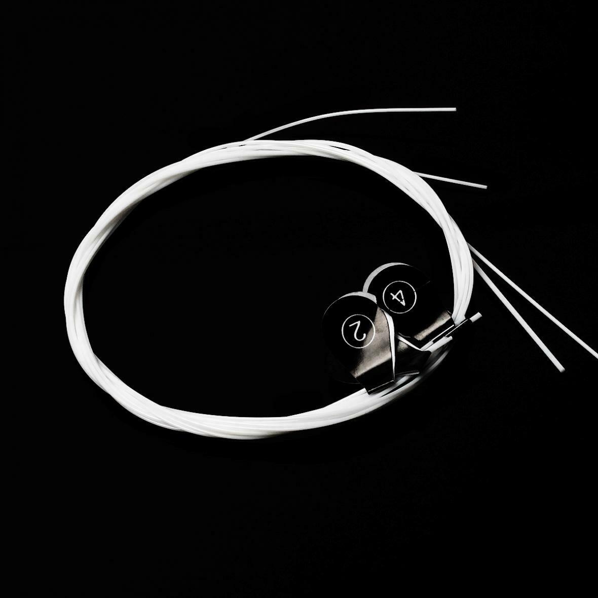 4pcs/set Ukulele Strings White Nylon Hawaii Four Strings Guitar Ukelele Strings