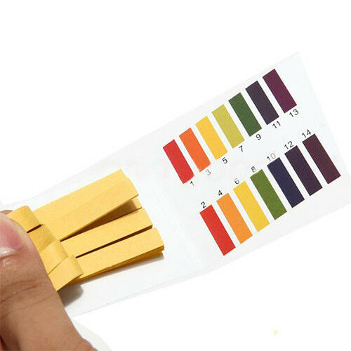 160 Strips Full Range pH Test Paper Water Litmus Testing Kit -Alkaline Acid 1-14