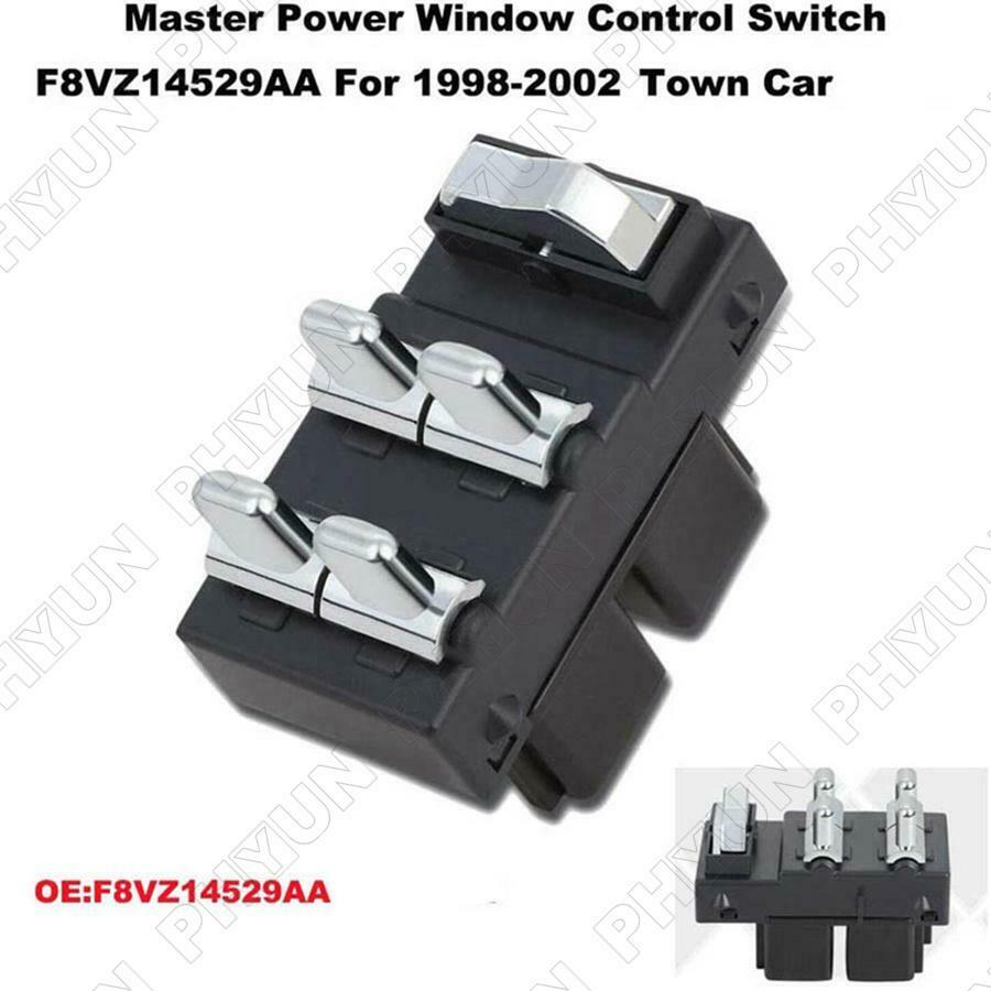 Car Front Left Side Power Window Switch Master For Lincoln Town 1998-2002
