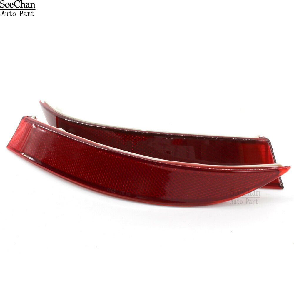 2X Rear Bumper Lens Reflector Cover Housing Light Fit For BMW X5 E70 2011-2013