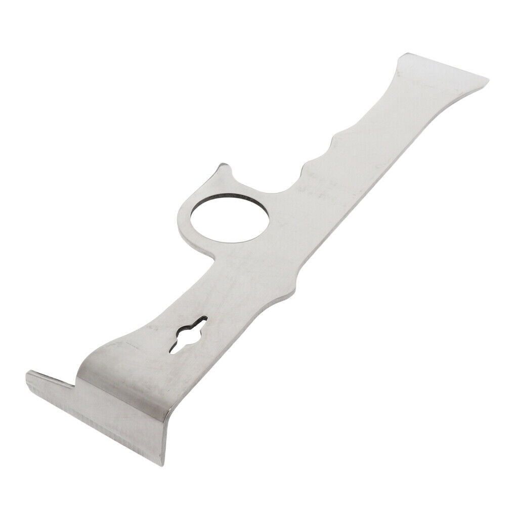 Polished Stainless Steel Beehive Bee Hive Honey Scraper Tool for Beekeepers