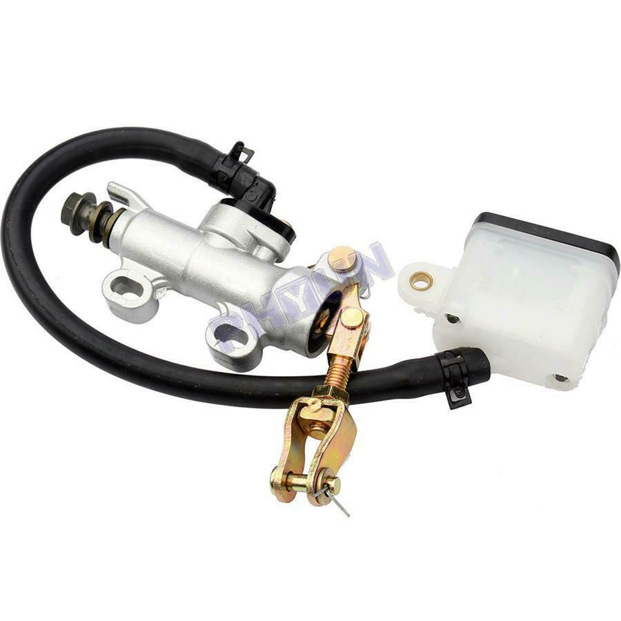 For 50-250cc Dirt Bike ATV Motorcycle Rear Brake Pump Foot Brake Master Cylinder