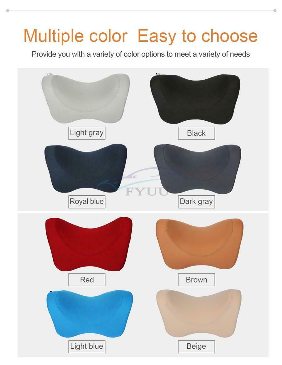 1 Piece Universal U-Style Mildew-proof Non-slip Car Seat Headrest Neck Pillow
