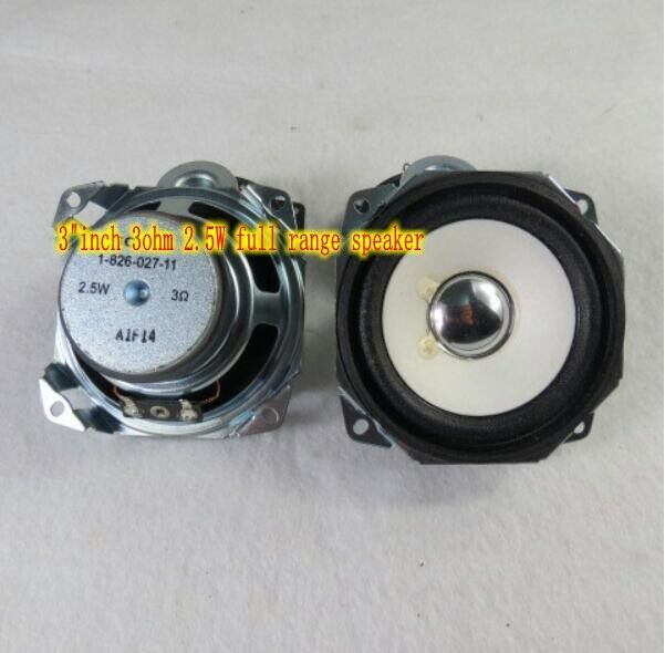 2pcs 3"inch 3Ω 2.5W full range speaker Loudspeaker 3ohm Audio Parts For SONY