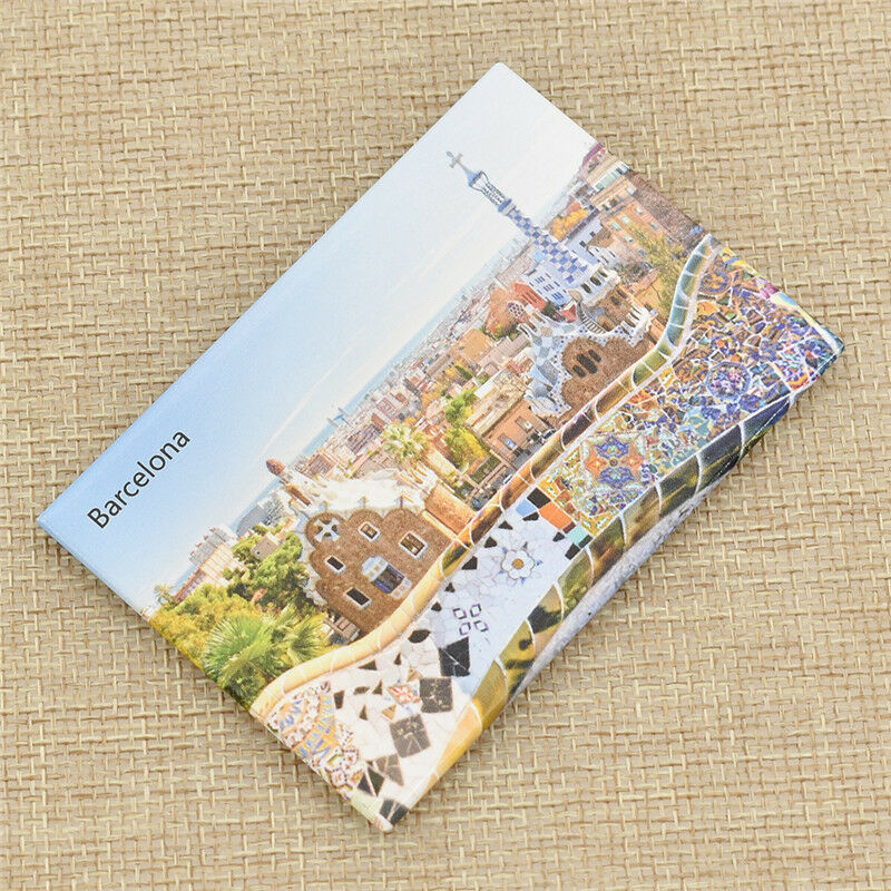 Refrigerator Stickers Barcelona Fridge Magnets Tourist Travel Home Decorative