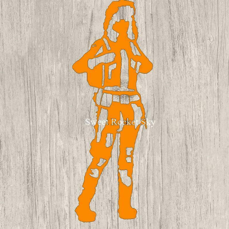 Sport Girl Metal Cutting Dies Stencil DIY Scrapbooking Album Paper Card Template