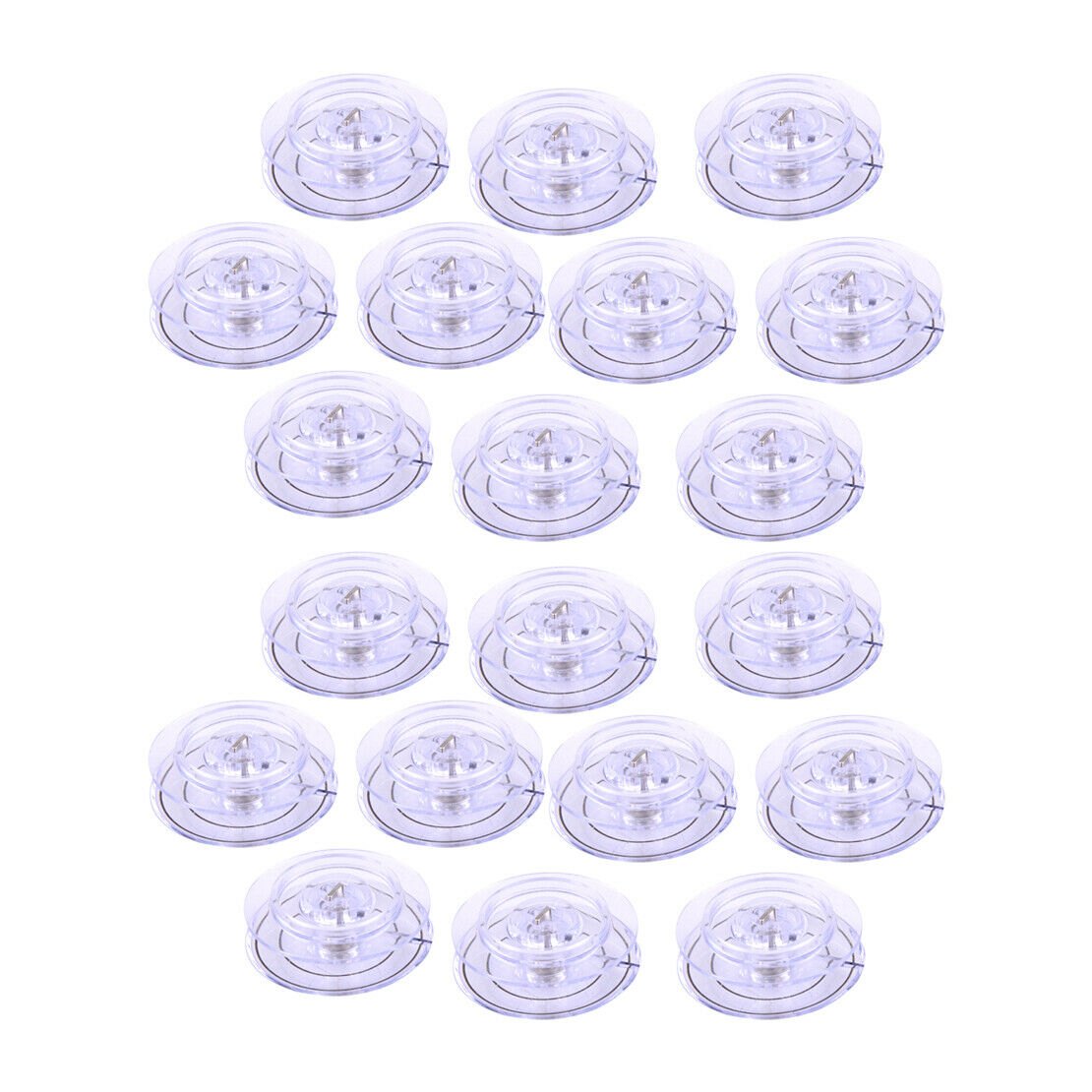 20x Plastic Bobbins Fit for Singer 6235 6250 6251 6267 7043 7050 7057 312956 New