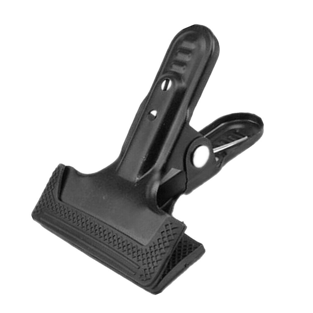 2pcs XXL Letter Clip Paper Clip Made of Carbon Steel, 105mm, Black