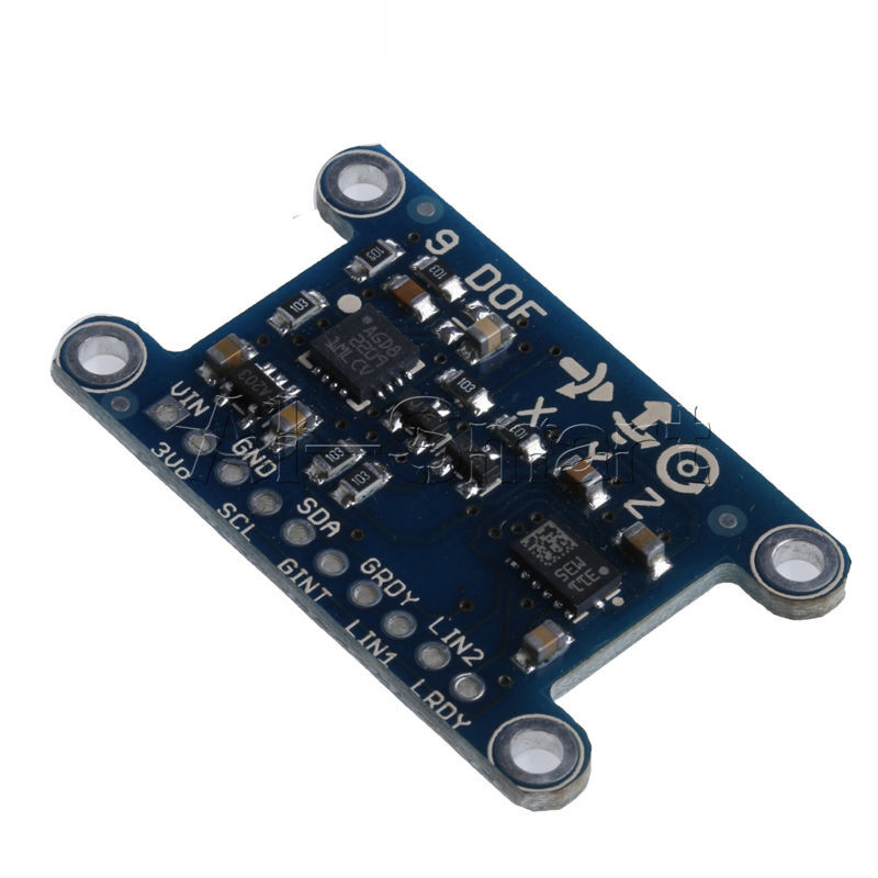 L3GD20 LSM303D 9 Axis IMU Module 9DOF Compass Acceleration Gyroscope for Arduino