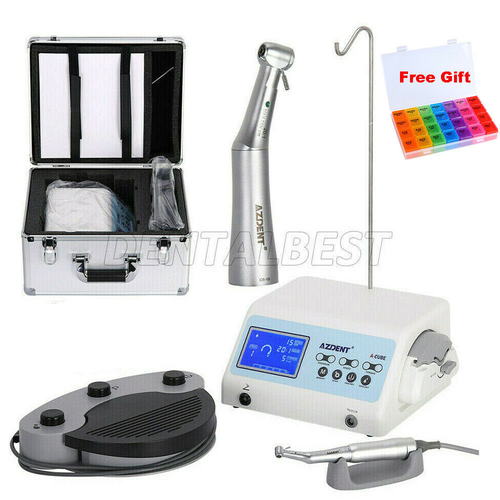Dental Implant Surgical Brushless Motor With 20:1 Contra Angle Handpiece AZDENT