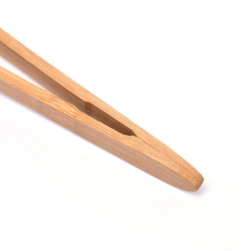 1pc Tea Bamboo Utensil Tongs Tea Wooden Tea Clip Food Toast Tea Tweez.l8