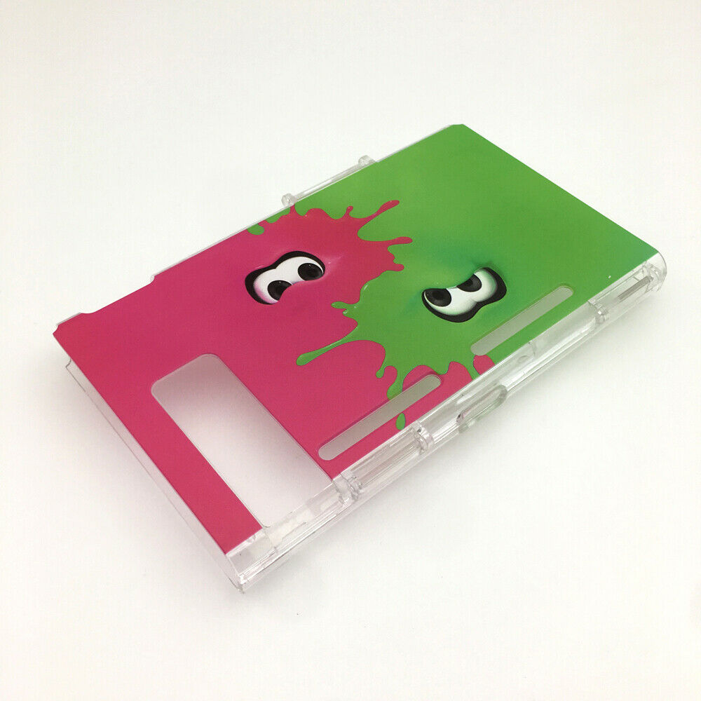 For Splatoon Crystal Protection Shell Case Cover for Nintendo Switch NS