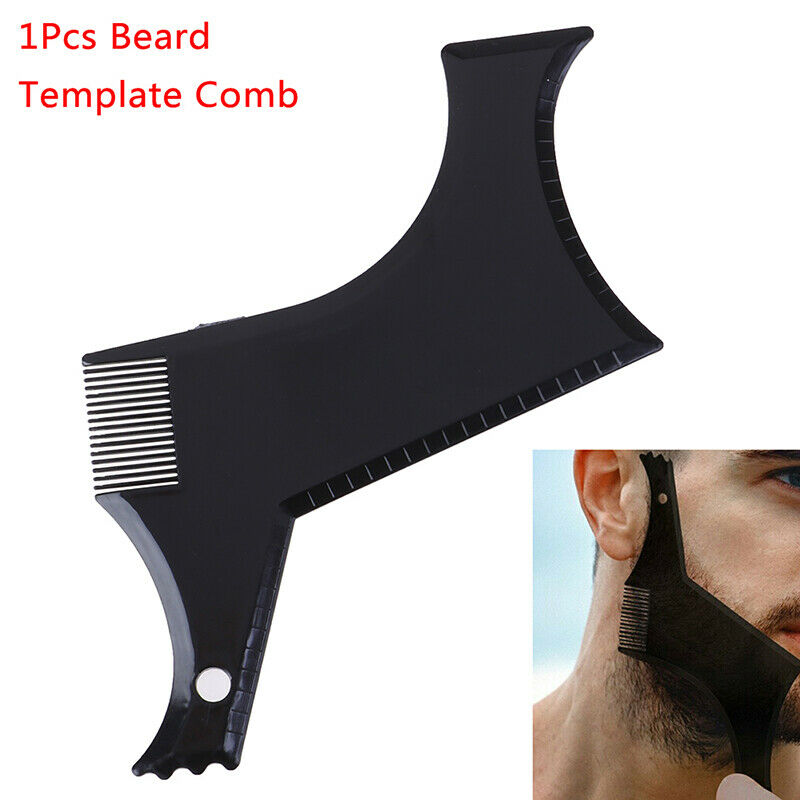 Men'S Beard Combs Shaping Styling Trim Template Stencil Comb Beards Comb T HaSJ