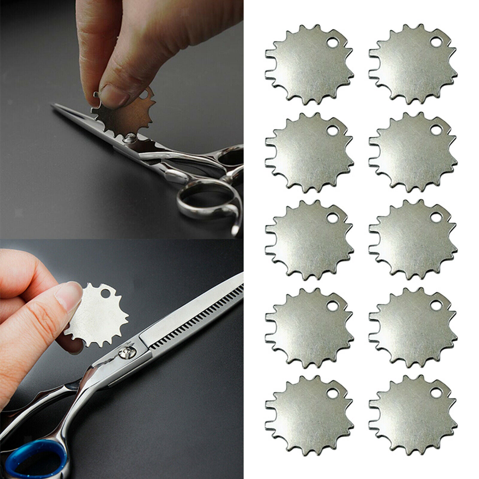 10 pcs Professional Hair Cutting Shear & Scissor Adjustment Tool Universal