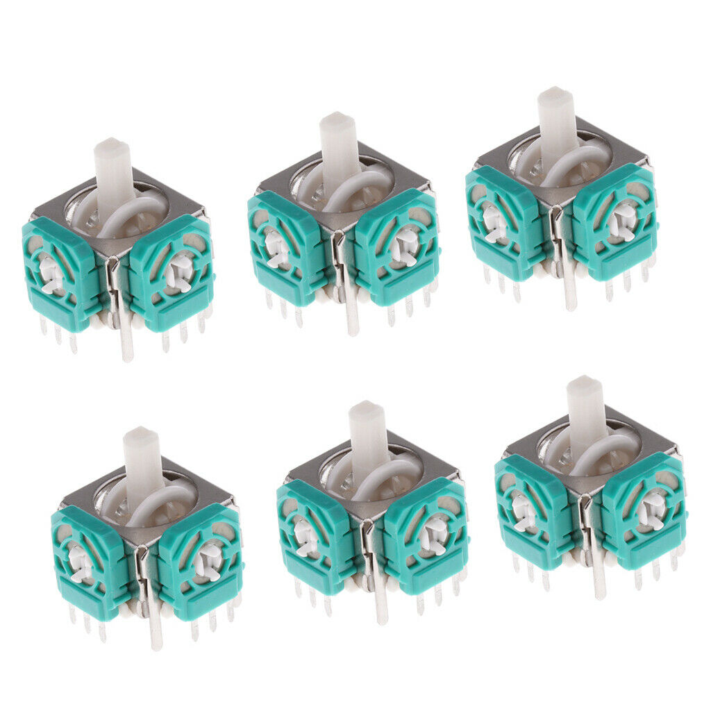 6Pack Analog Joystick Stick Replacement for Nintendo GameCube NGC Controller