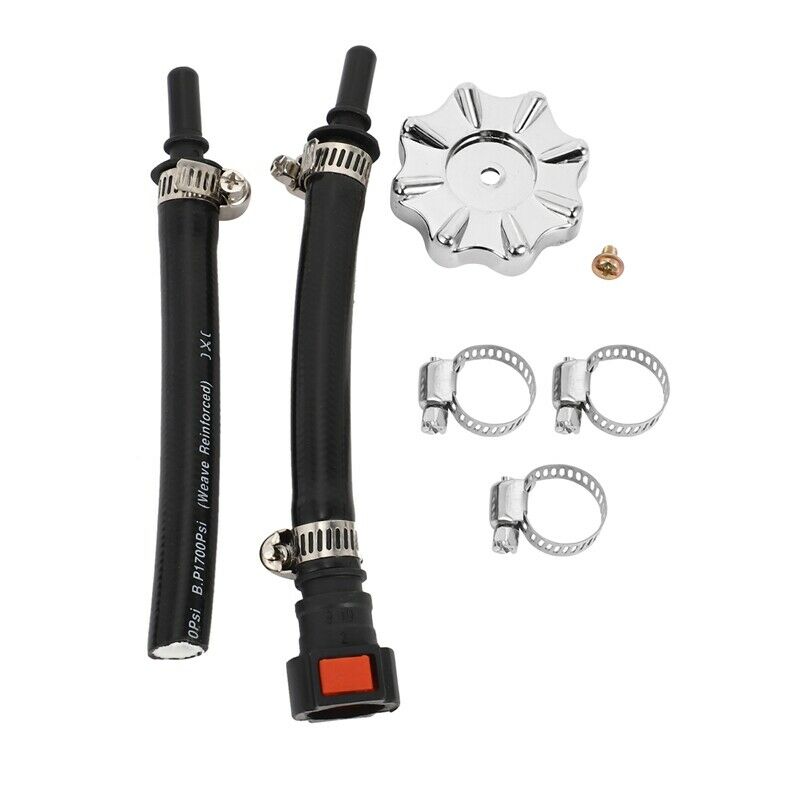Connected Fuel Injection Pump Pressure Tester Gauge with Valve 0-100PSI O7K4K4
