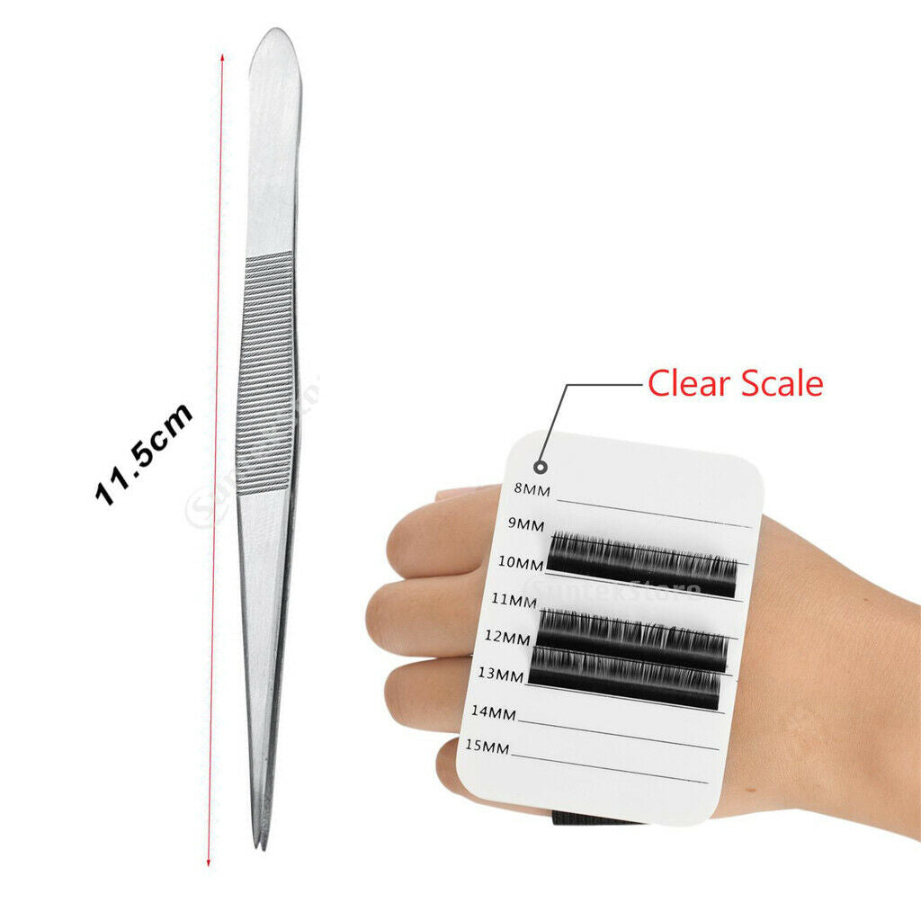 False Lashes Pallet with tape Eyelash Extension Stand Holder Board+Tweezer