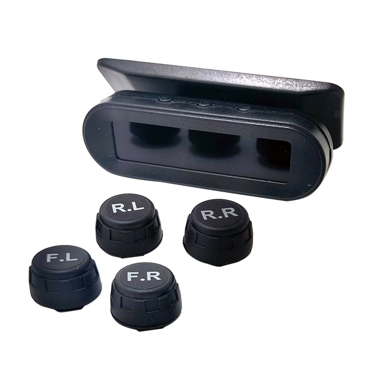 Universal Car Tire Pressure LCD Monitoring System TPMS + 4 External Sensors