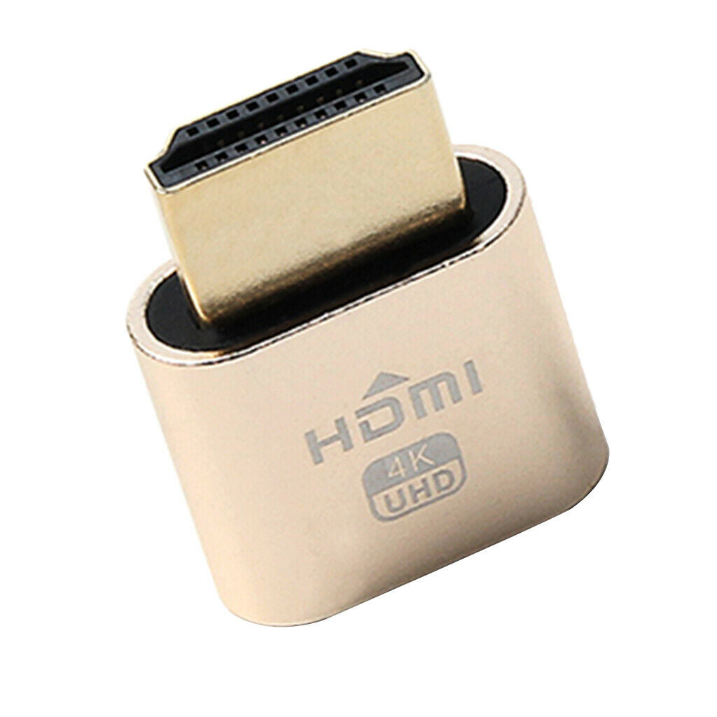 Display Emulator Dummy Plug Headless Ghost DDC EDID 3840*2160