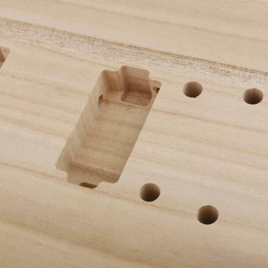 Unfinished Guitar Body Maple Guitar Fits ST Electric Guitar Accessories