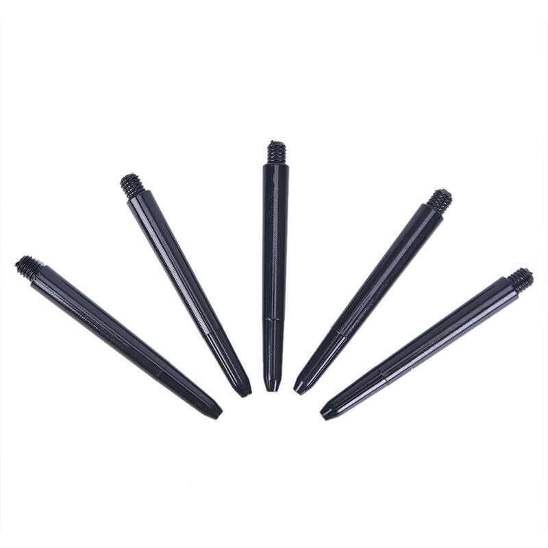 Black 50x/lot Nylon Dart Shafts 2BA 48mm Screw Thread Plastic Dart Stems .l8
