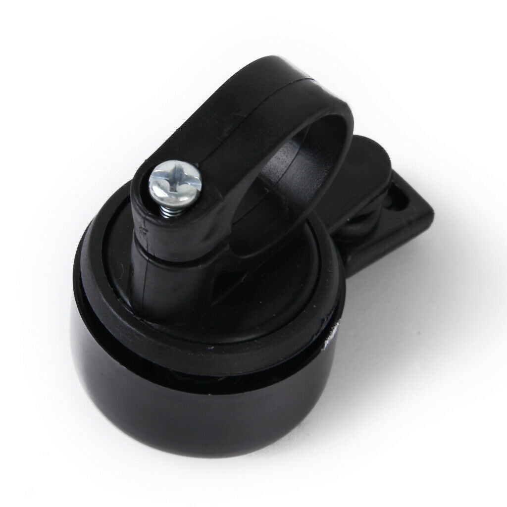 Bike Handlebar Bell Ring Black Aluminum