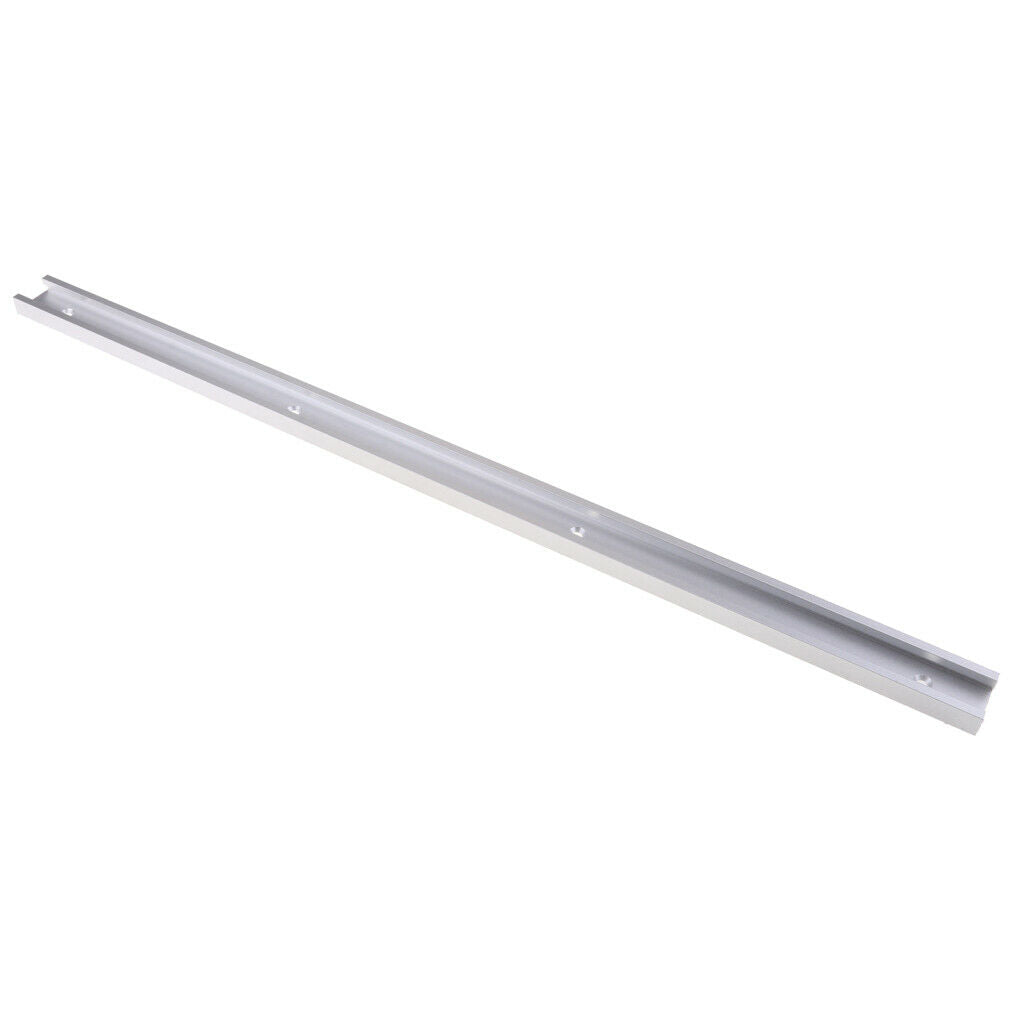 2 Piece 600mm T Rail T Slot Miter Device Slot for Router Table Woodworking