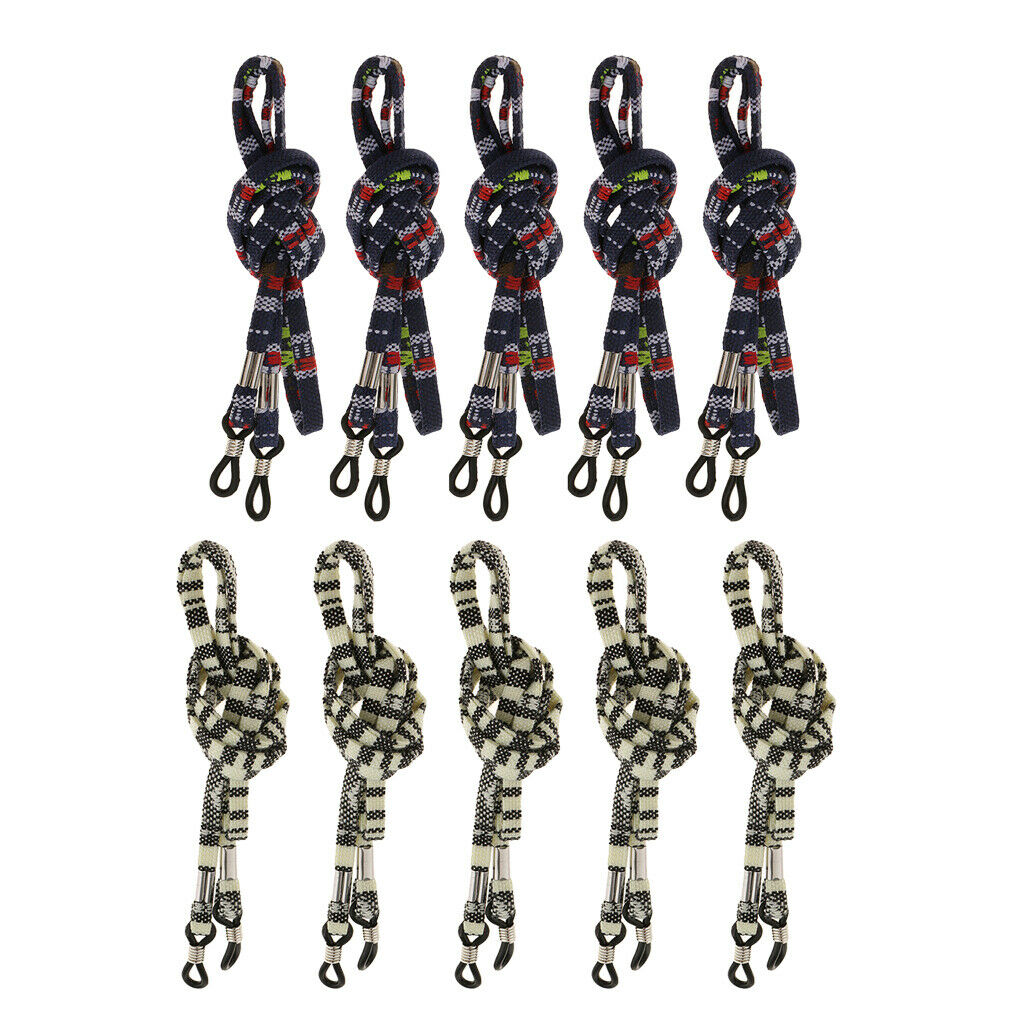 10 Pcs Eyeglasses Holder Strap Reading Glasses Cord String Sunglasses Chain