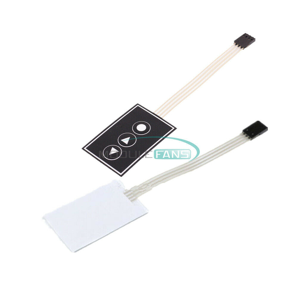 3Key 1x3 Matrix Array 3Key 1*3 Keys Membrane Switch Keypad Keyboard 36X55mm