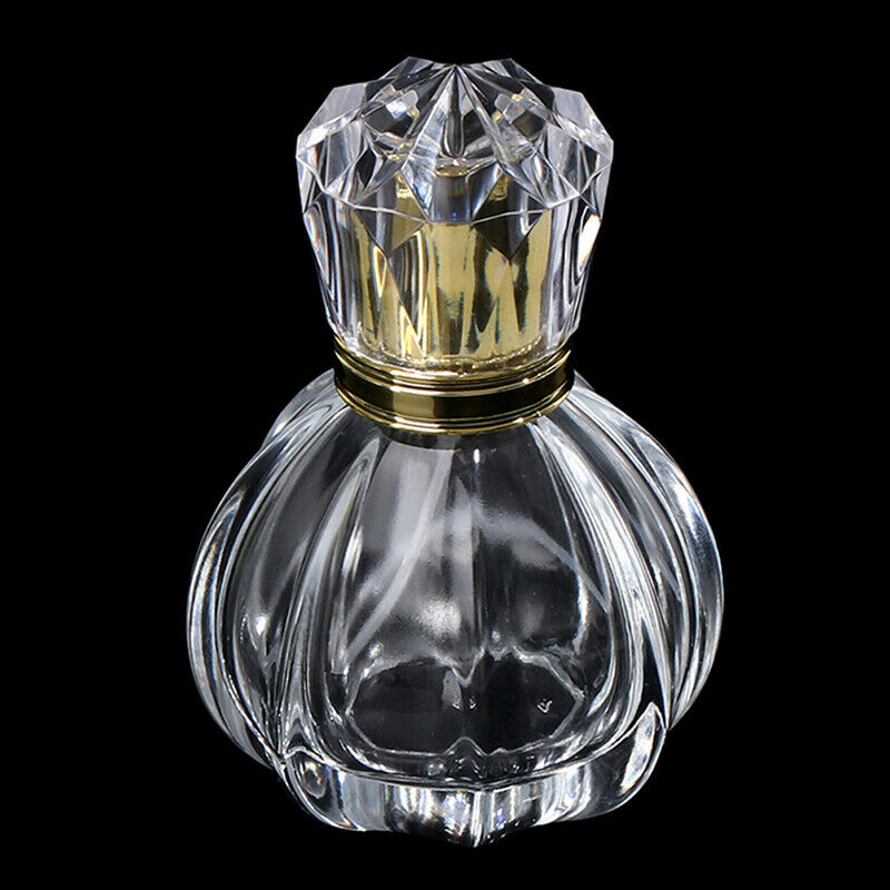 50ml Portable Clear Travel Refillable Spray Perfume Glass Empty Bottle HF Fx