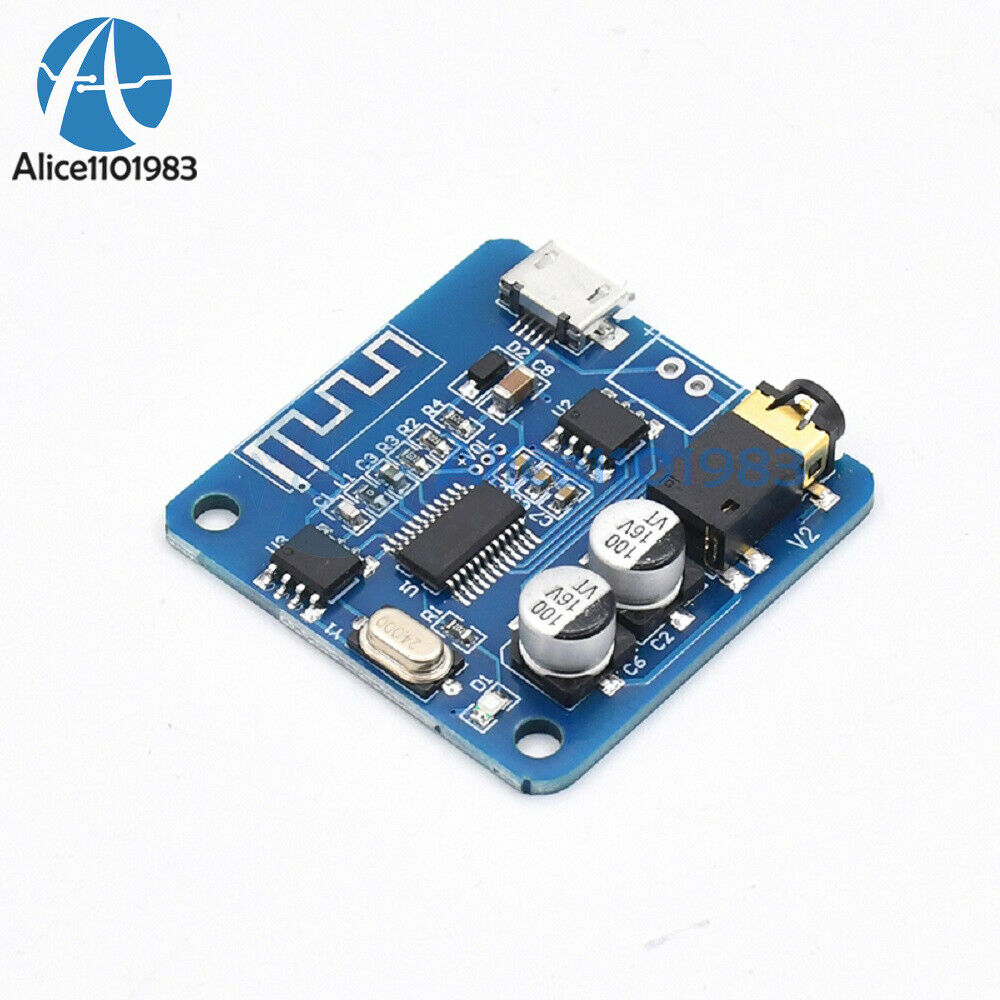 XH-A252 MP3 Bluetooth V5.0 Decoder Amplifier Module Board AUX Audio Amp Receiver